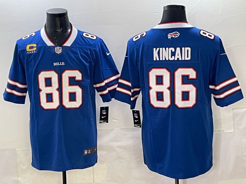 Men 2025 Buffalo Bills #86 Kincaid Blue Nike Limited NFL Jersey style 04->buffalo bills->NFL Jersey
